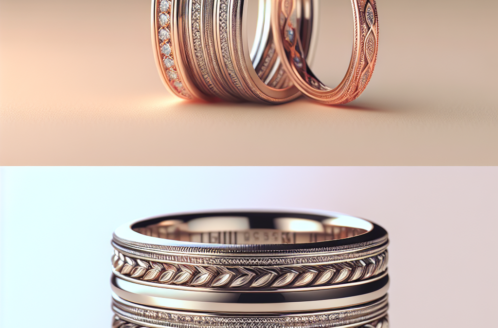 Are stackable engagement and wedding rings a good choice?