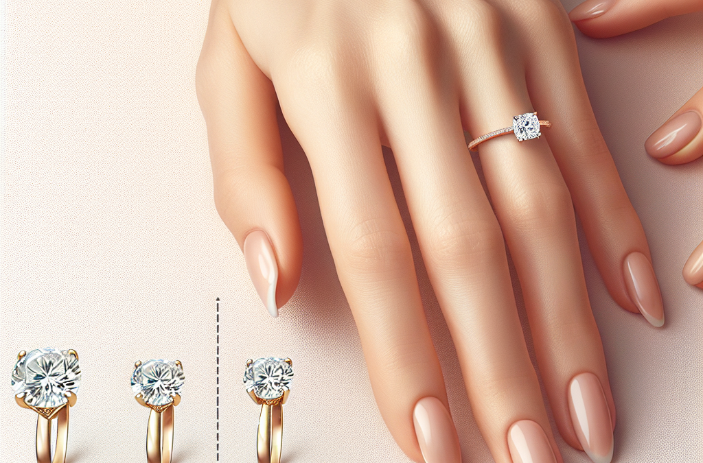 How big does a 3 carat diamond look on an engagement ring?