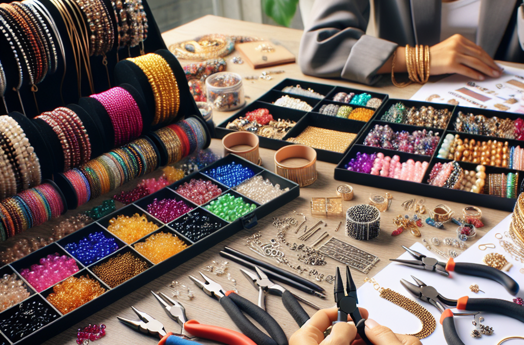 How do permanent jewelry kits help start a jewelry business?