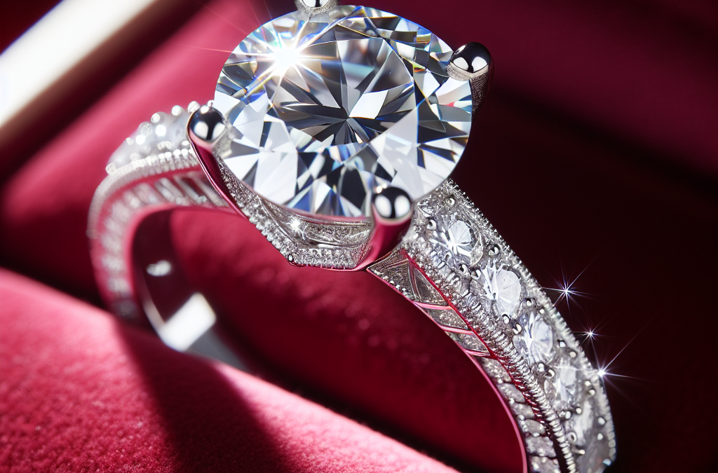Is white gold a good match for diamond engagement rings?