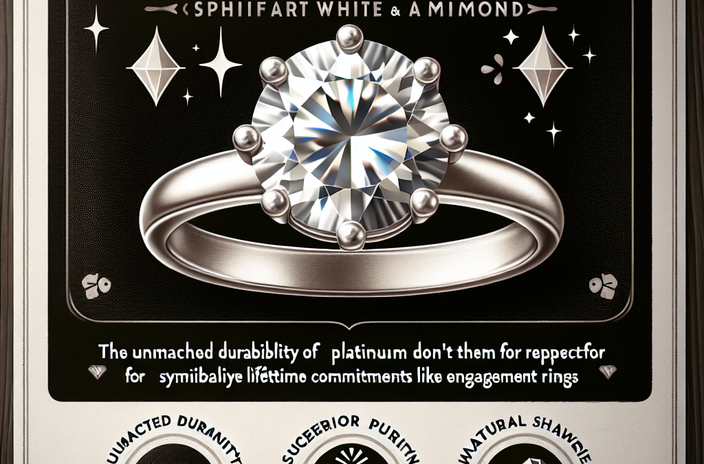 What are the advantages of a platinum diamond engagement ring?