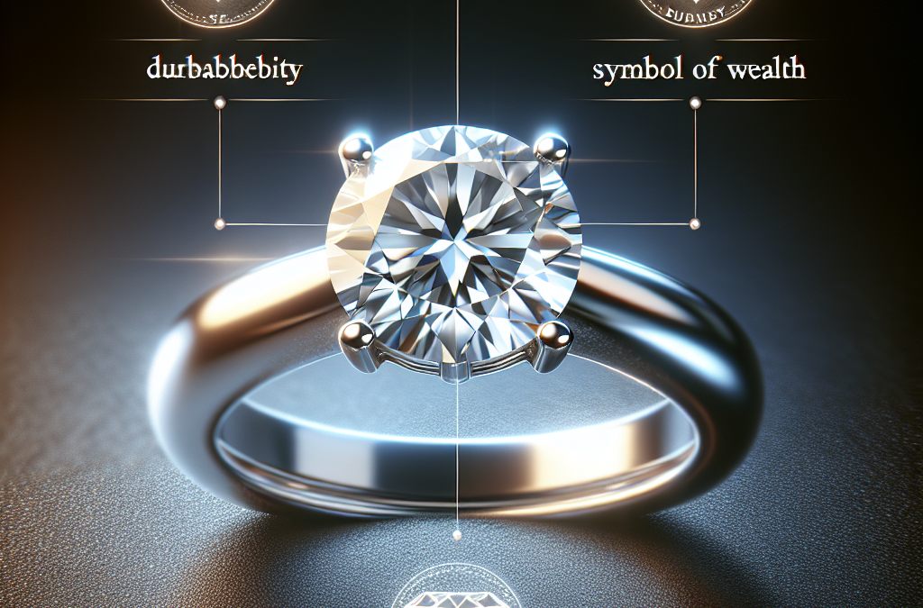 What are the benefits of a 3ct diamond engagement ring?