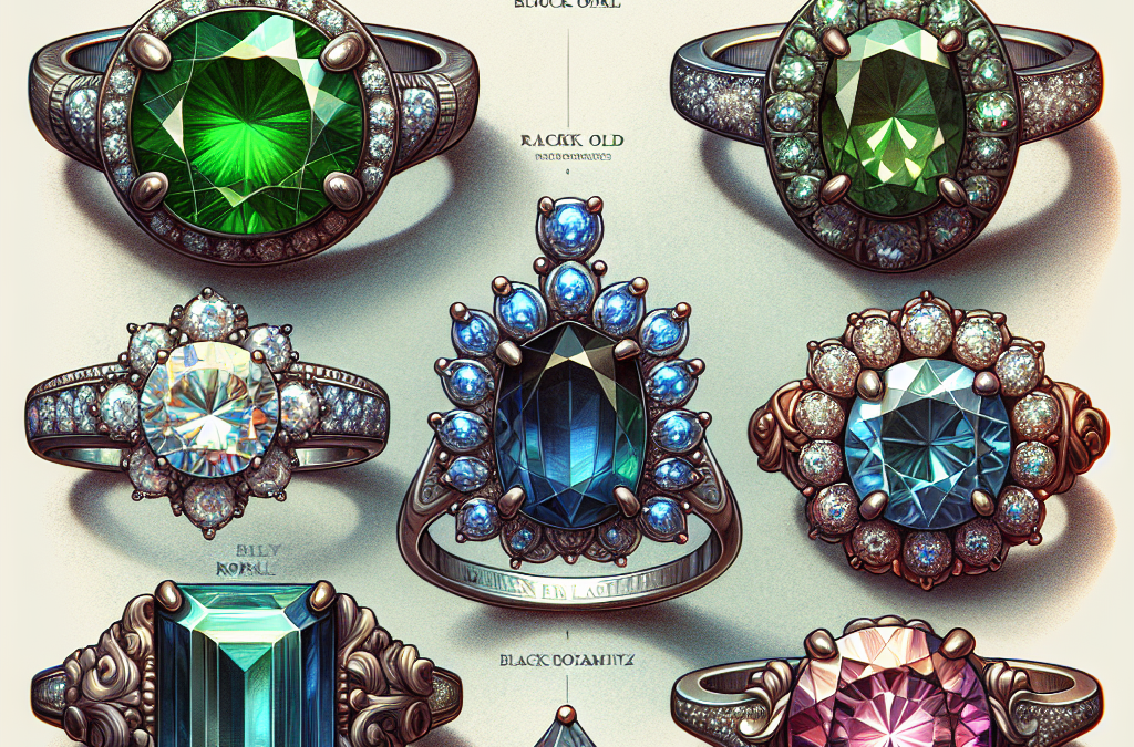 What are the best non diamond engagement ring options?