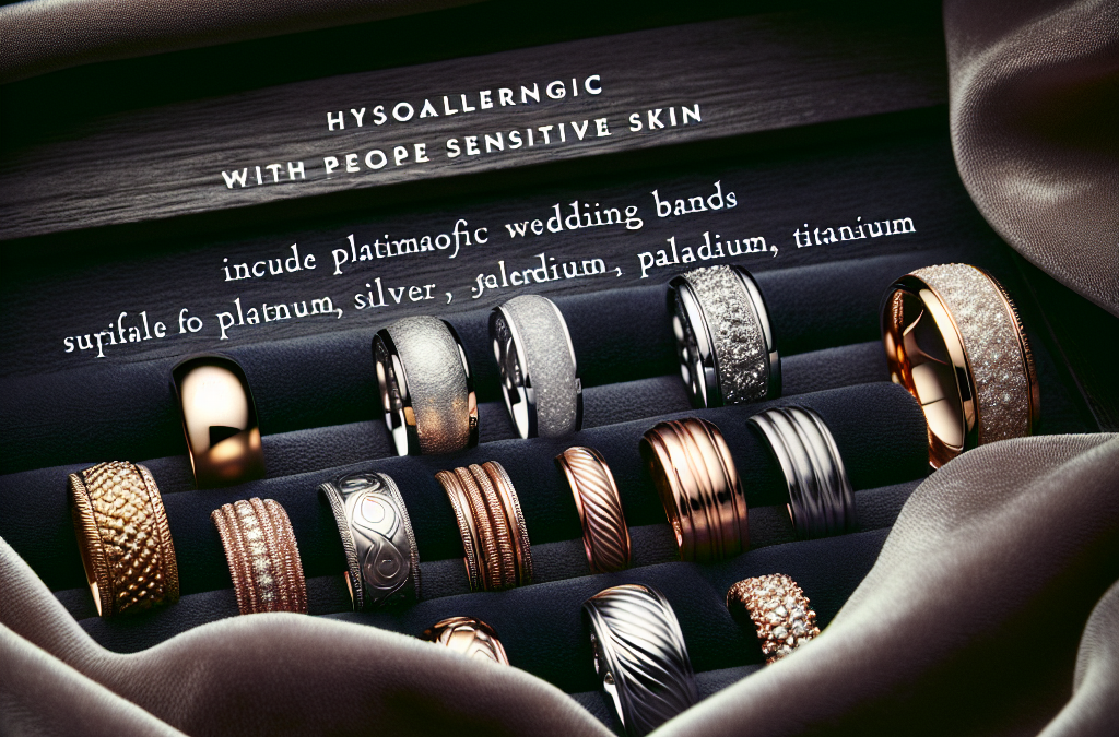 What are the best wedding band materials for sensitive skin?