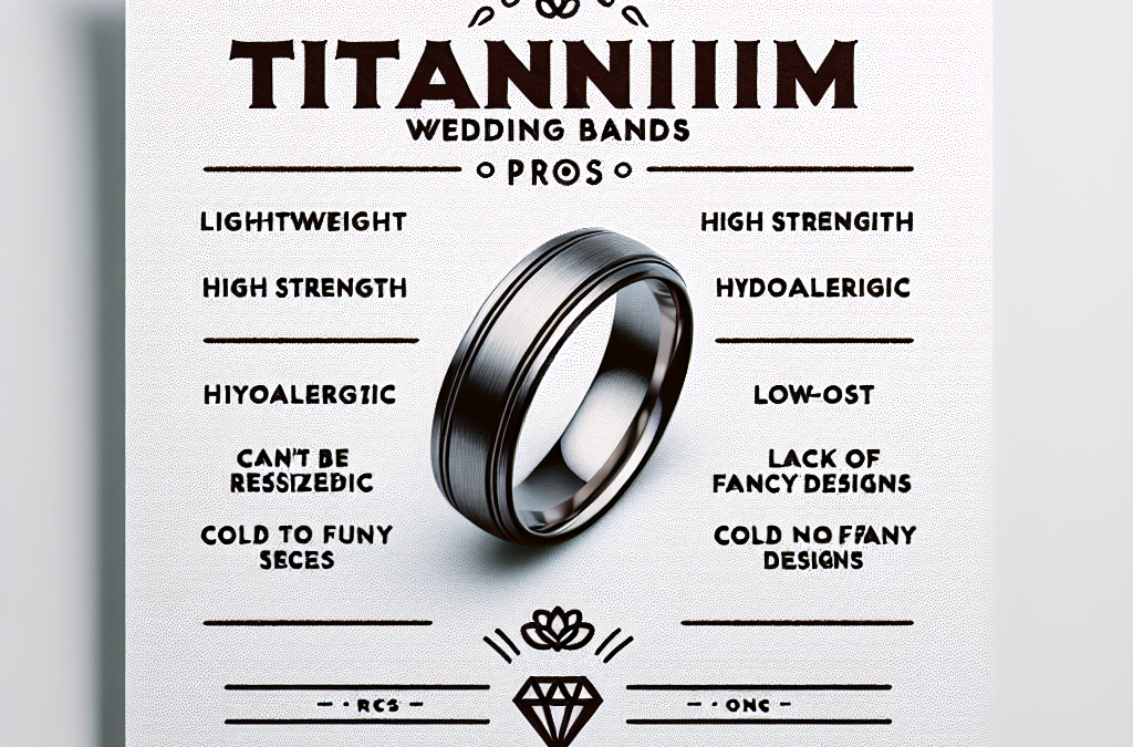 What are the pros and cons of titanium wedding bands?