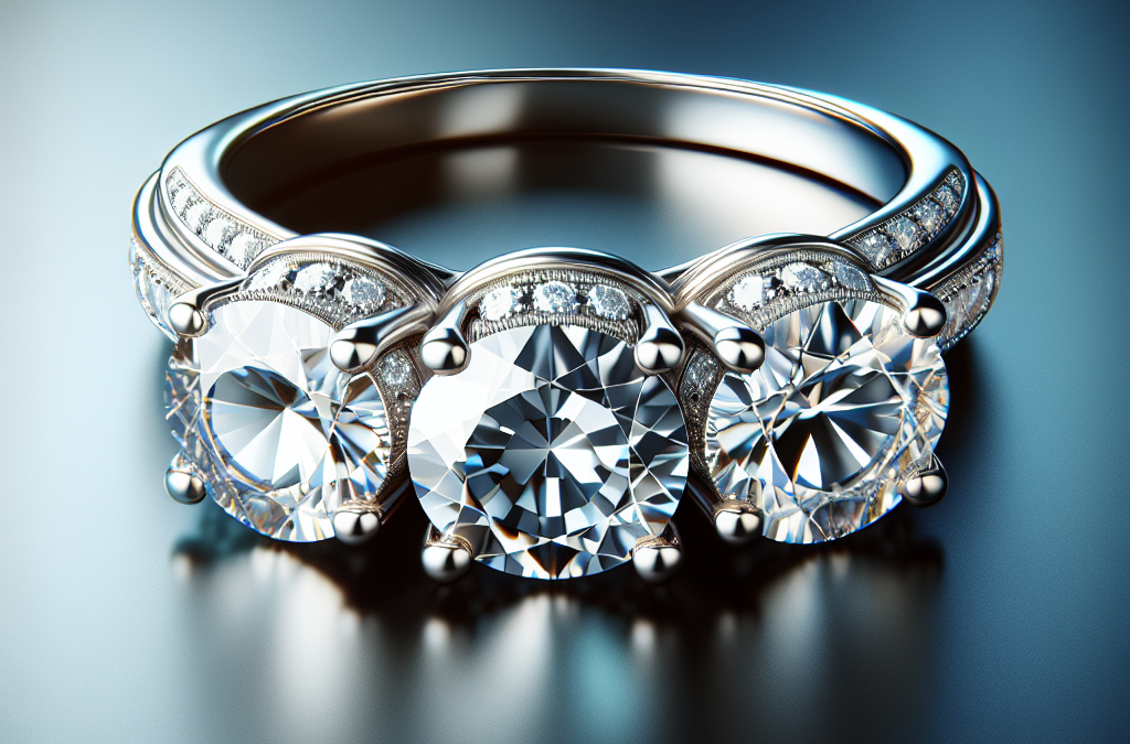 What is the meaning behind three-stone engagement rings?