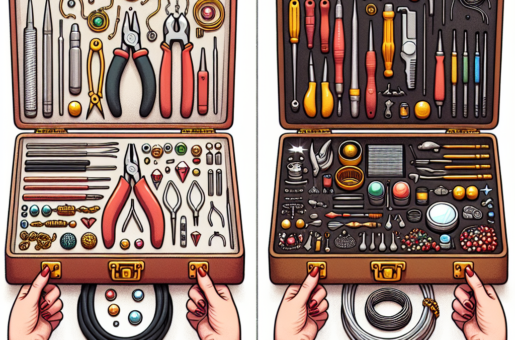 What makes a permanent jewelry starter kit different from a professional kit?