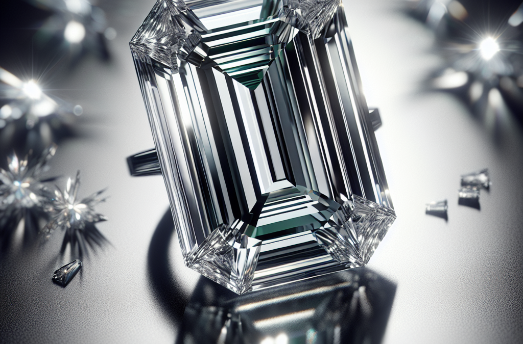 What makes emerald cut diamonds unique for engagement rings?