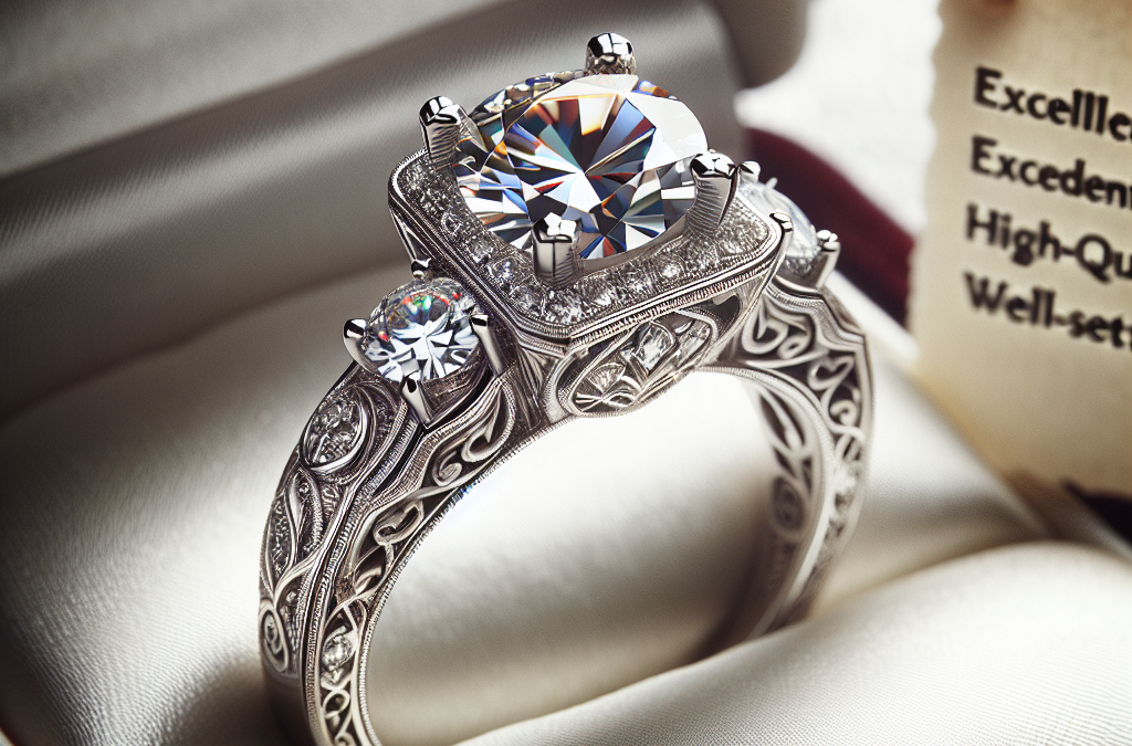 What should you look for in a well-crafted engagement ring?