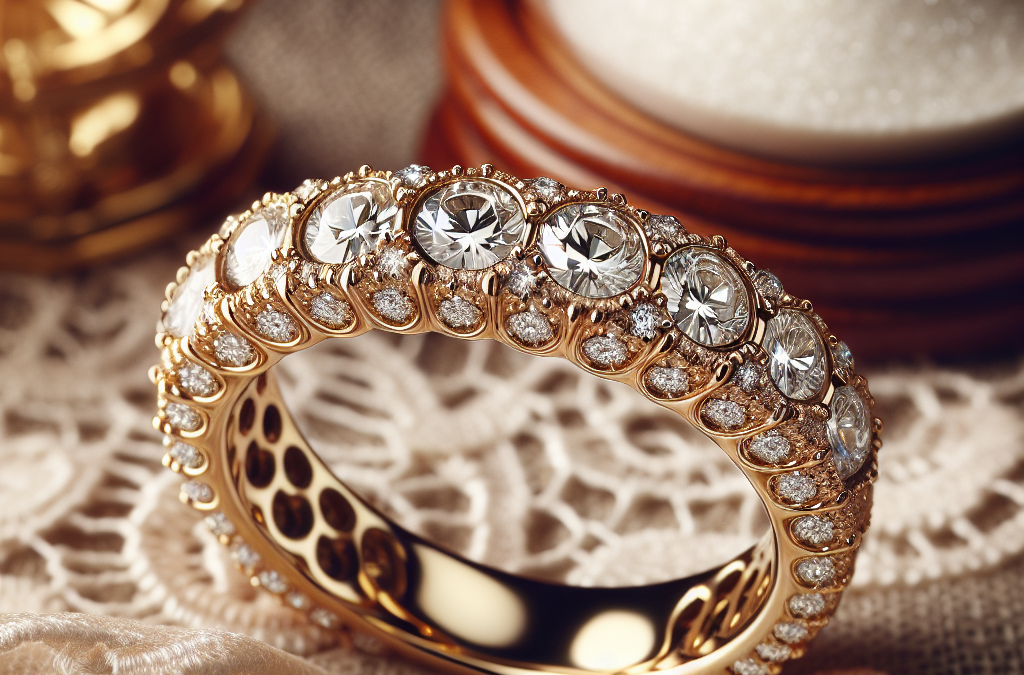 Why are eternity bands a timeless wedding ring choice?
