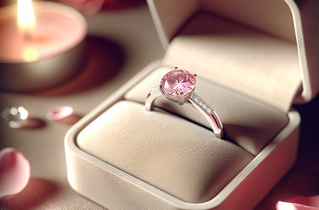 Why choose a pink diamond engagement ring for a proposal?