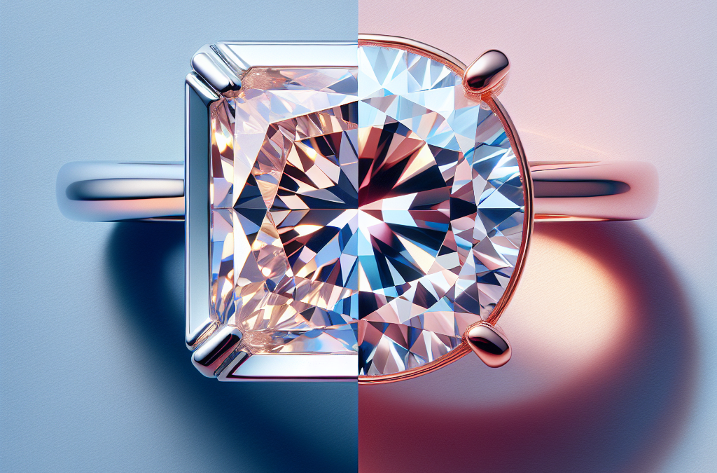 Why consider square diamond engagement rings over round cuts?