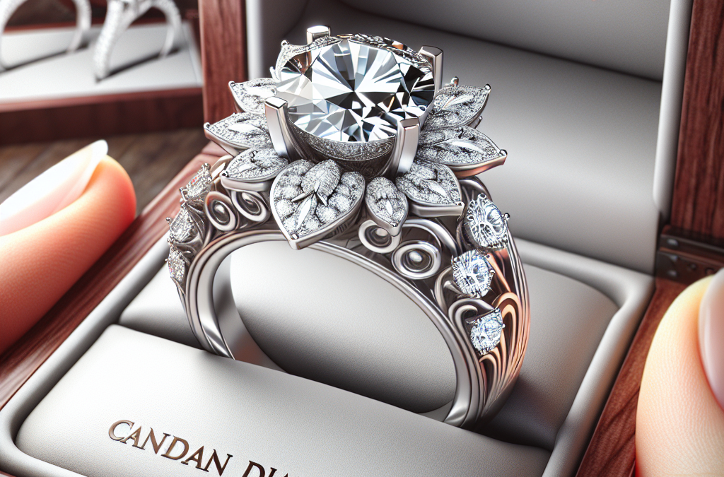 What are Canadian diamond engagement rings?