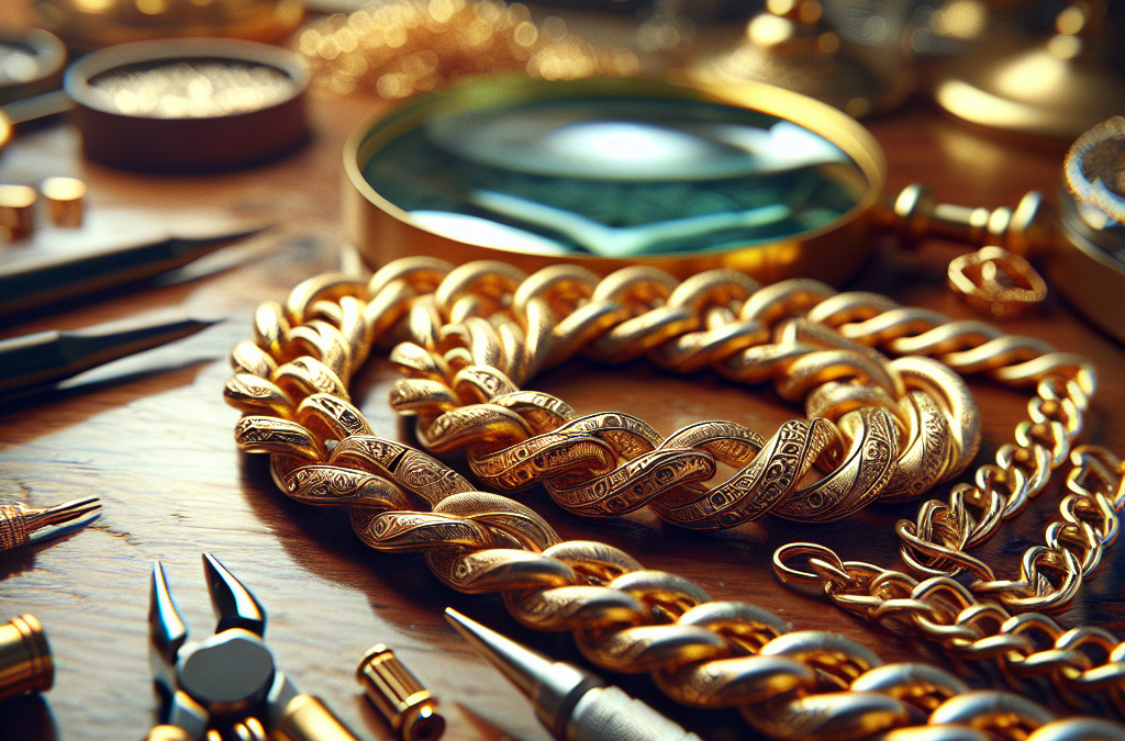 What are gold-filled chains for permanent jewelry?
