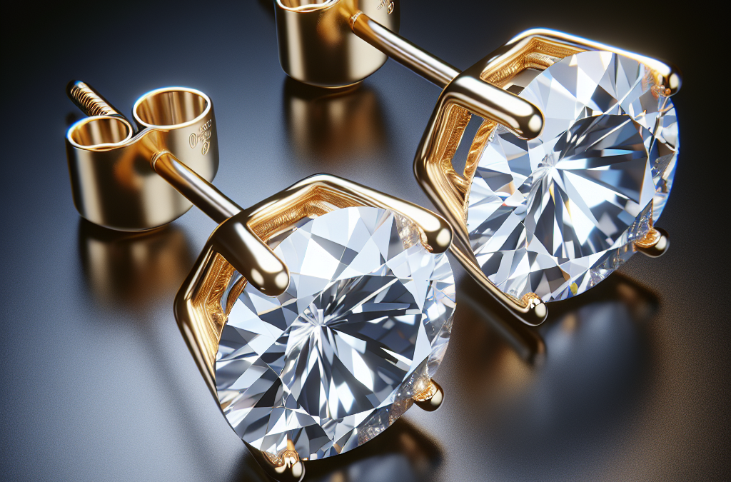 What are half carat diamond earrings?