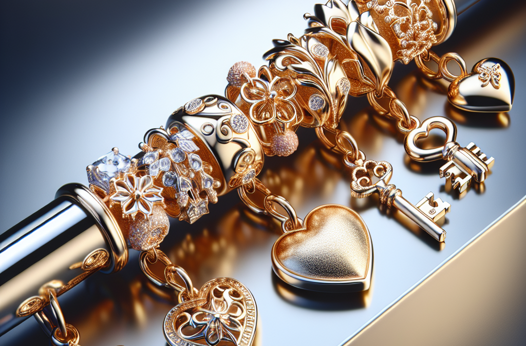 What is a charm bar in permanent jewelry?