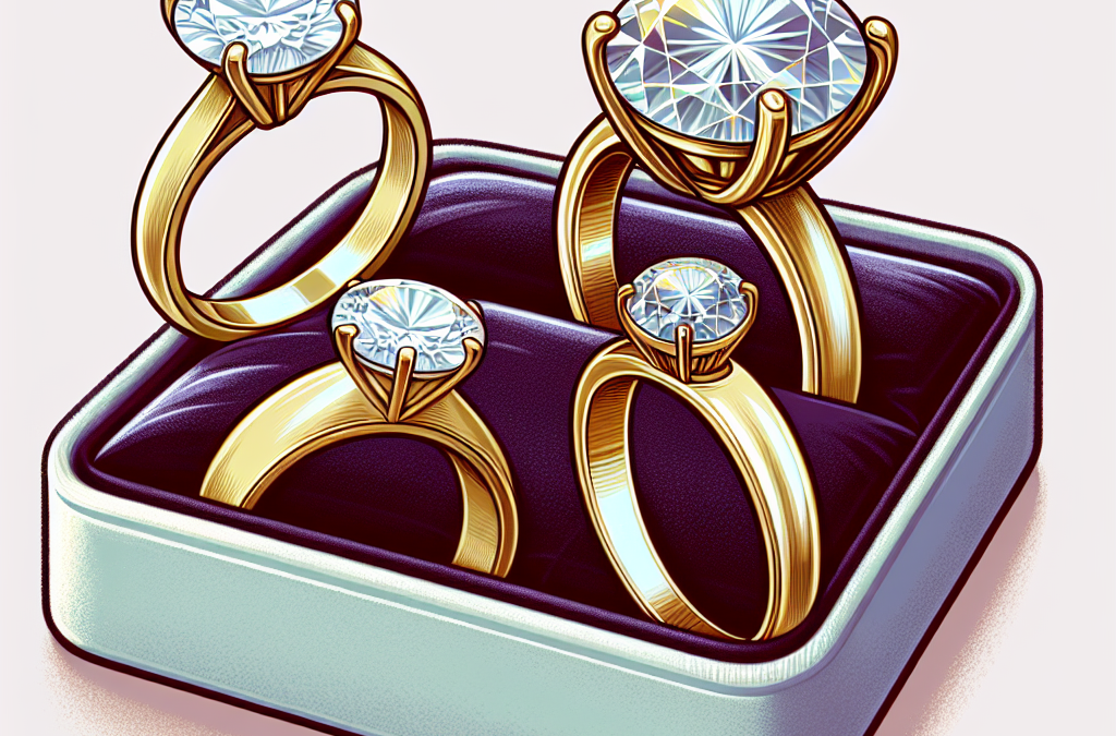 What is a good diamond size for an engagement ring?