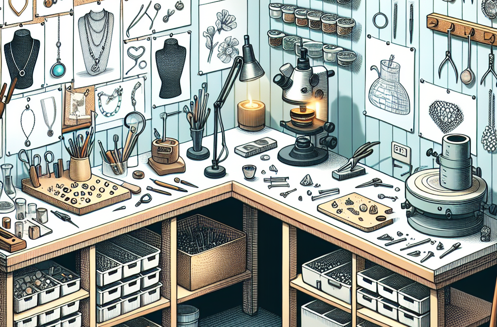 What is a permanent jewelry training setup?