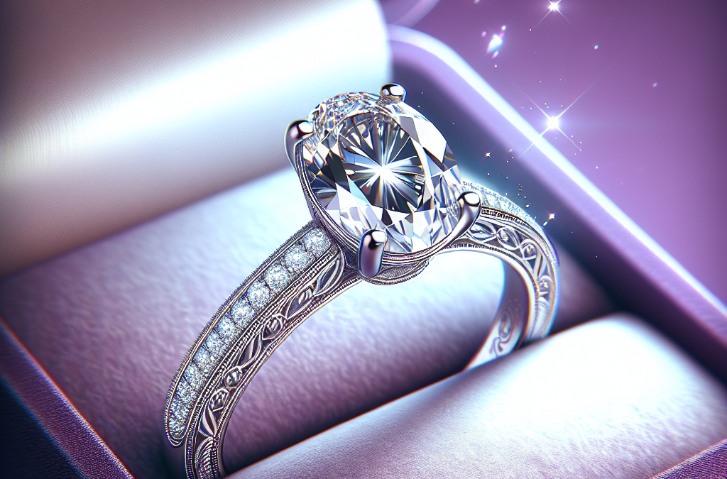 Why choose an oval diamond engagement ring?