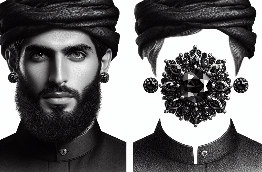 Why choose black diamond stud earrings for men?