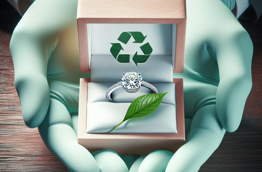 Are lab grown diamond engagement rings eco-friendly?