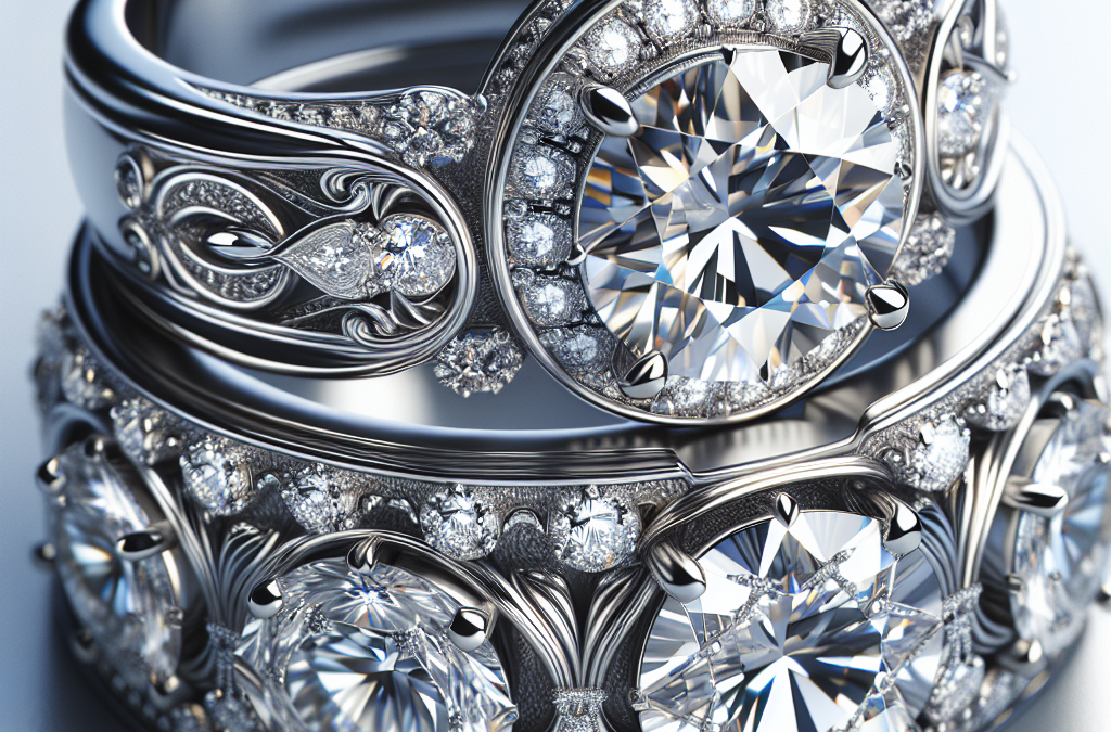 Can diamond engagement rings be customized with matching bands?