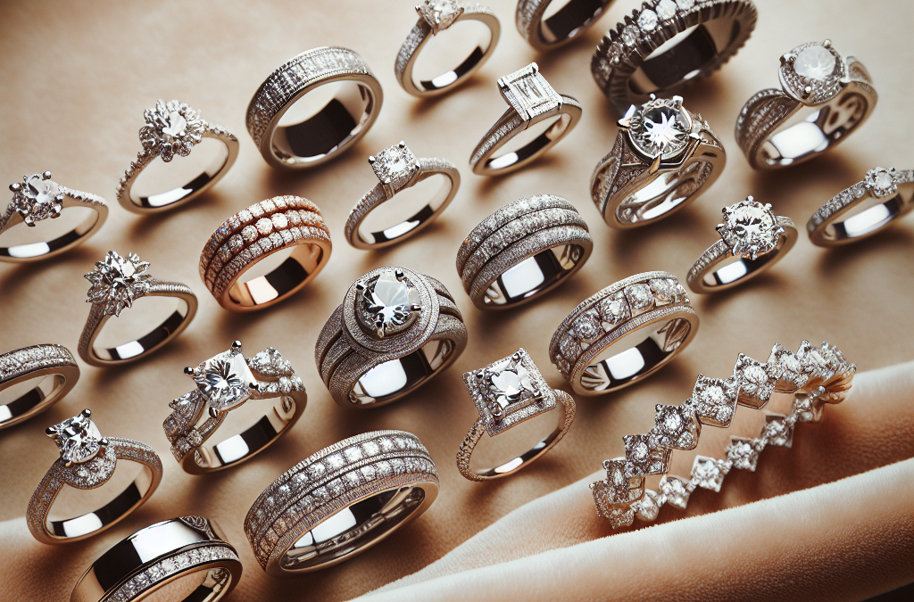 Do diamond wedding bands always match the engagement ring style?