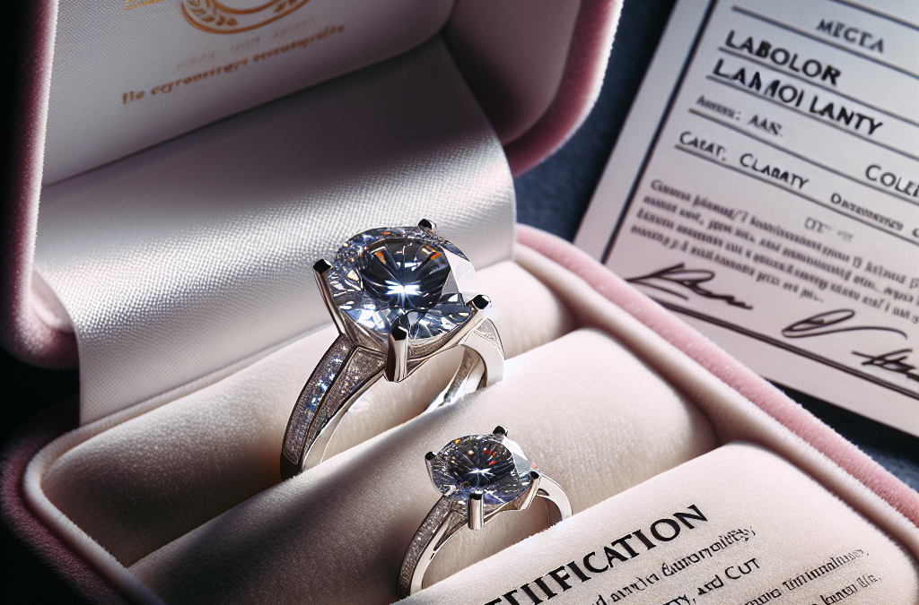 Do lab grown diamond rings come with certification?