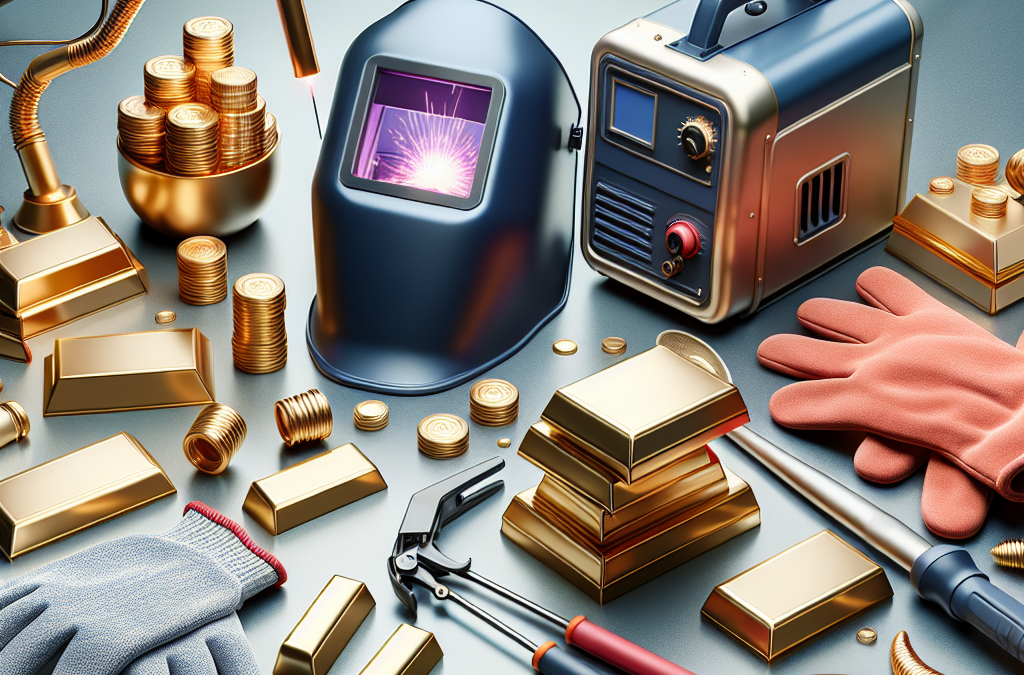 Do welding tools work with gold and silver?