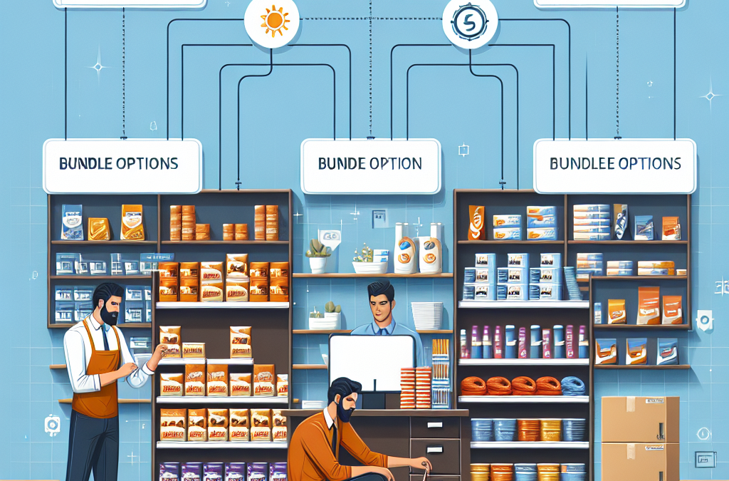 How do bundle options help stock products?
