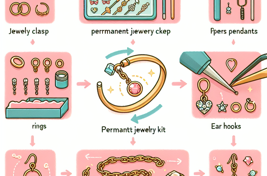 How do permanent jewelry kits work?