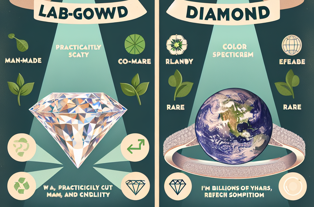 How do solitaire lab grown diamond rings compare to natural solitaires?