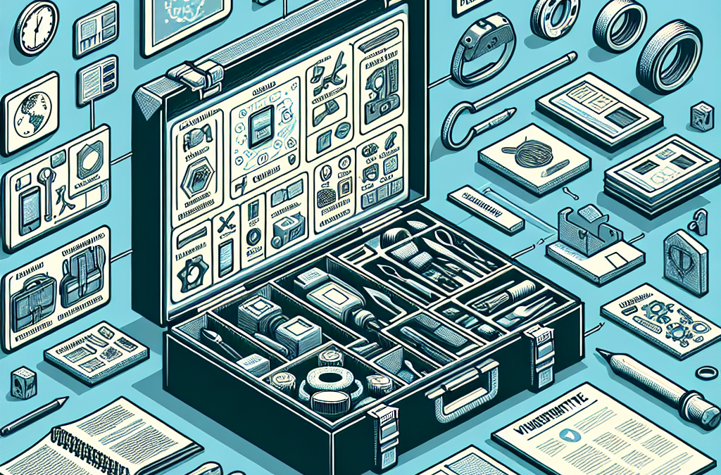 How does the kit combine tools and training?