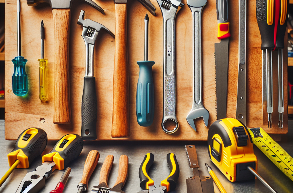 What hand tools are recommended?