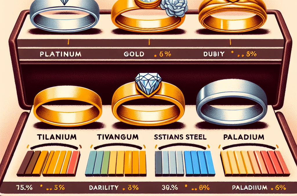 What metals are most durable for wedding bands?