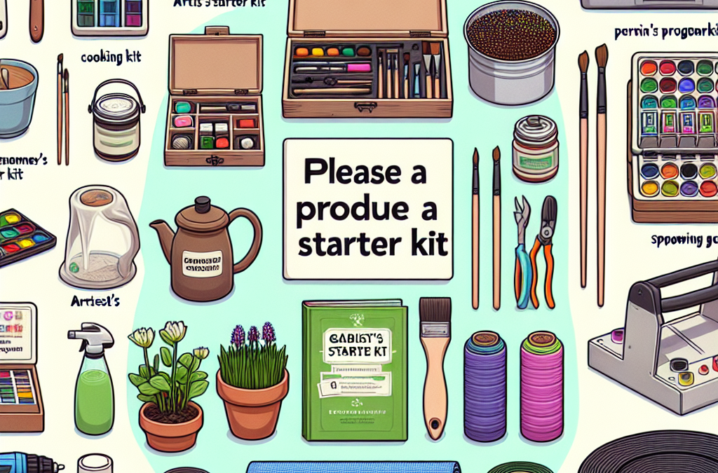 What starter kits are offered?