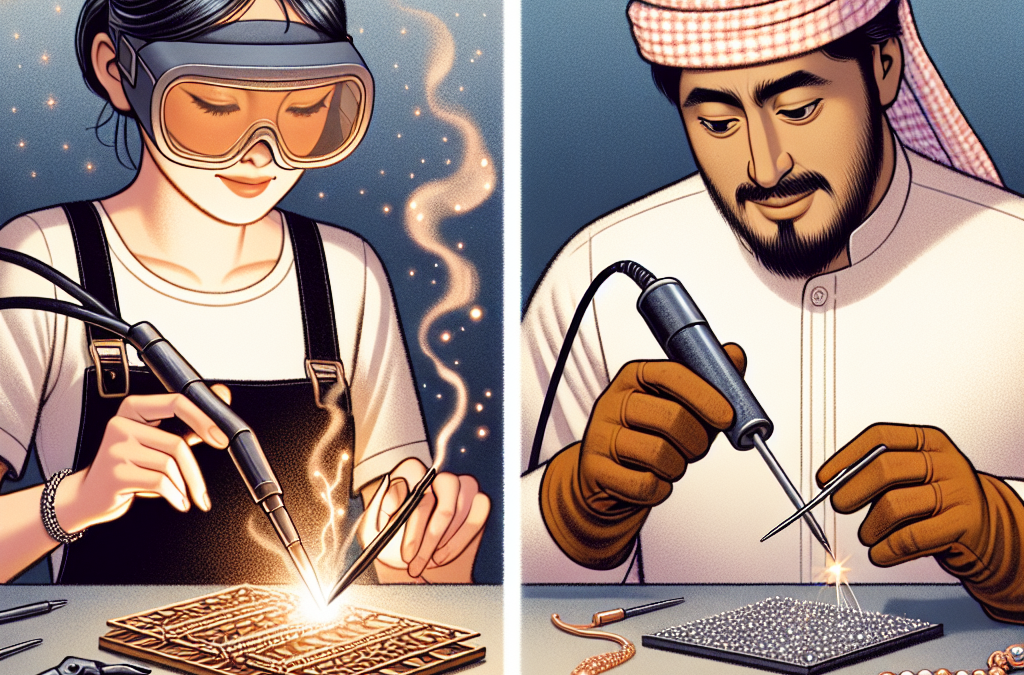 What’s the difference between jewelry welding and soldering?