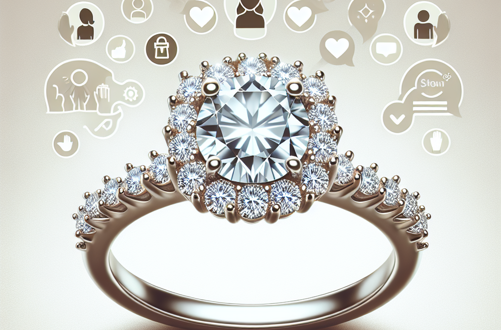 Why are halo styles popular with lab grown diamond engagement rings?