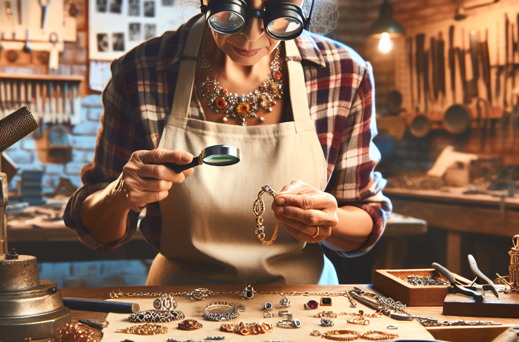 How do artisans maintain metal consistency when repairing multi-tone jewelry?
