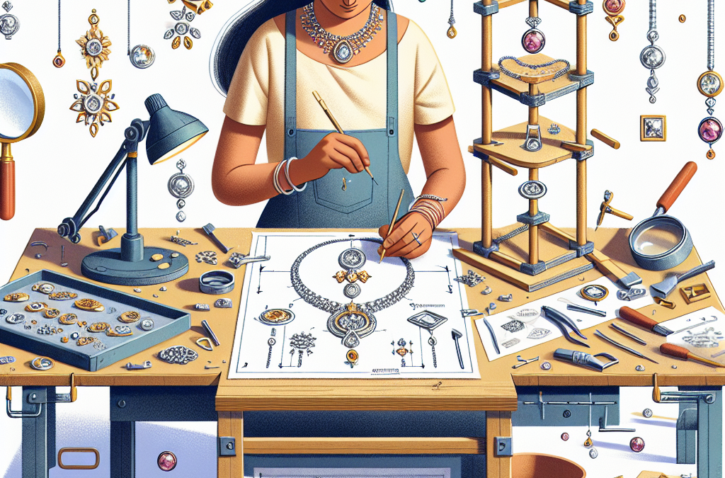 How do jewelers engineer complex custom pieces to maintain long-term structural balance?