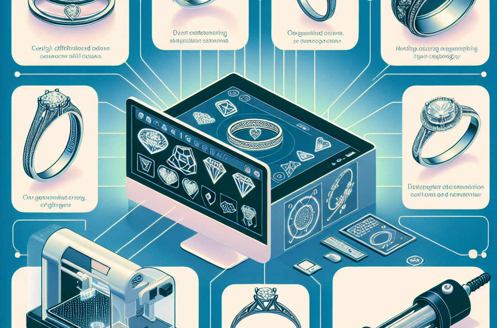 What innovations are enhancing customization in engagement ring design?