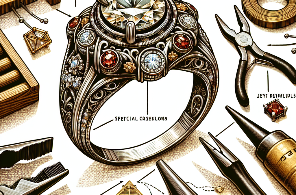 What structural considerations are key when resizing vintage engagement rings?