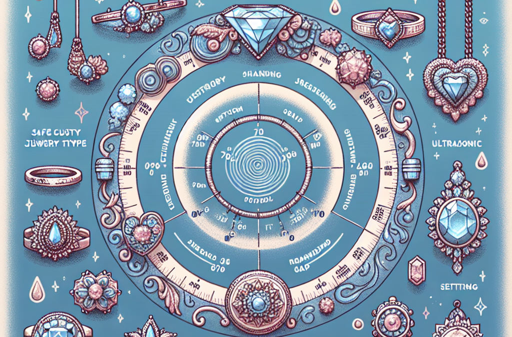 What ultrasonic cleaning standards are safe for intricate custom jewelry pieces?